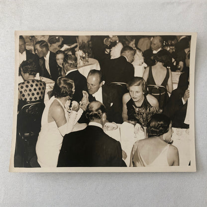 Vintage Press Photo photograph Society Debutante Ball 1933 UK Grosvenor House