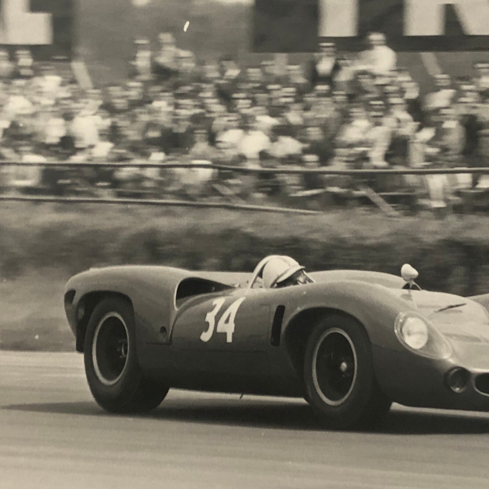 Vintage Racing Car Photo Photograph Print John Surtees Lola 1965