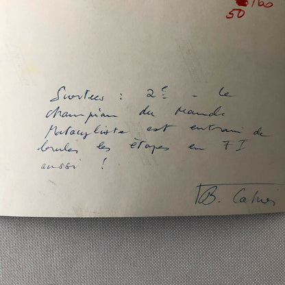 Vintage John Surtees Lotus Car Racing Photo Photograph - Bernard Cahier 