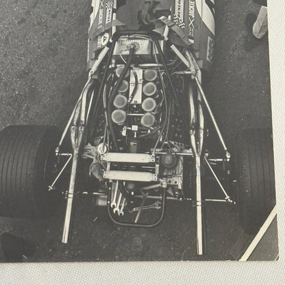 Vintage Racing Photo Photograph Jackie Stewart Matra Car Motorsport