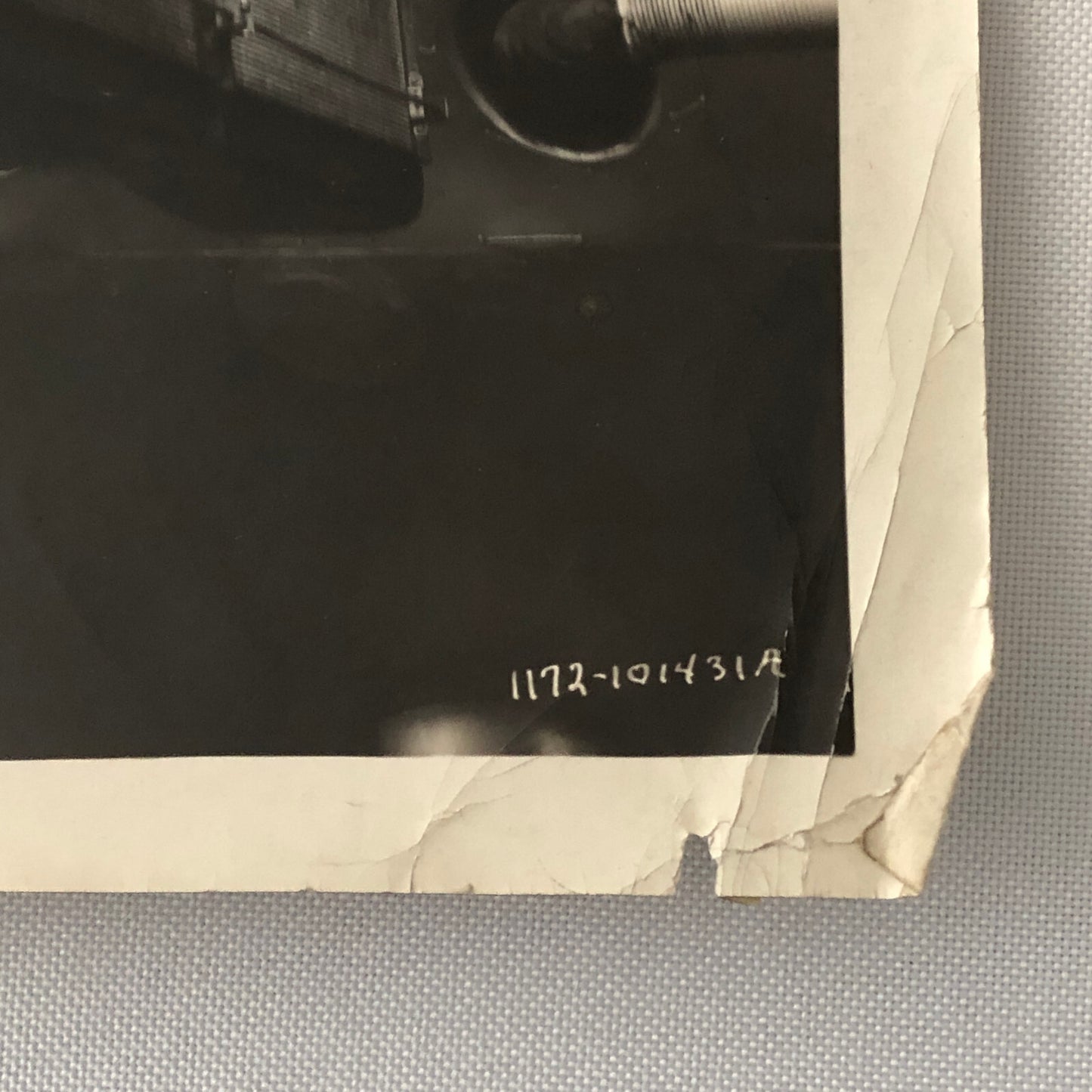 Photo Photograph Early Avaitor in Plane Refilling Antifreeze Aircraft