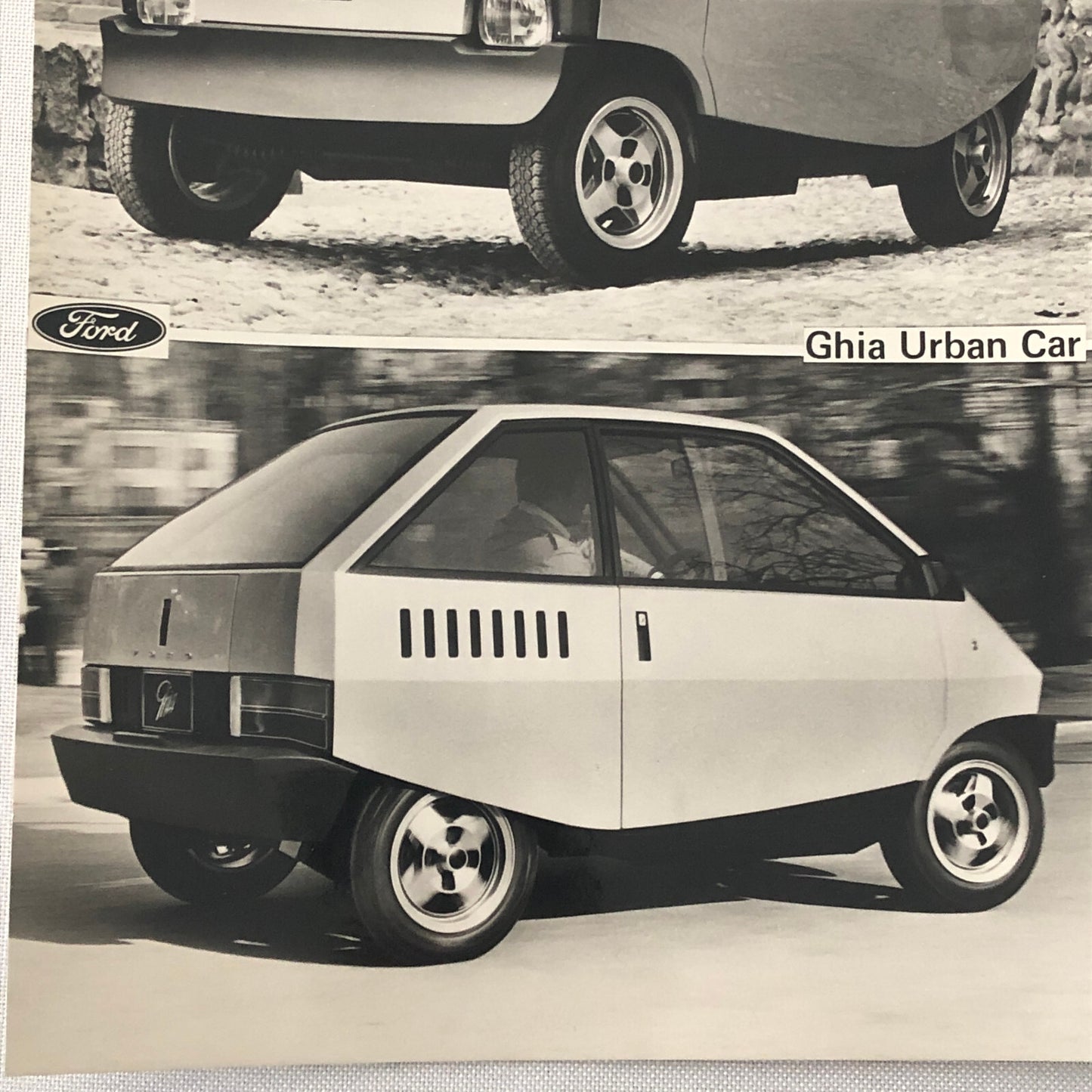 Vintage Ford Ghia Urban Car Concept Car Photo Photograph
