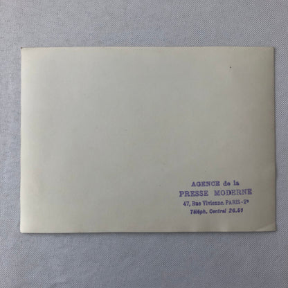 Vintage Photograph of French Circus Poster or Postcard Illustrations Photo