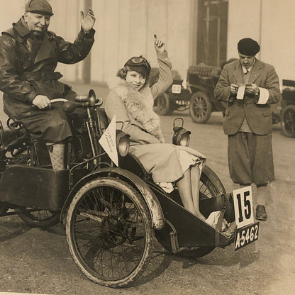 1931 Veteran Car Rally Press Photo Photograph Print Croydon Aerodome UK 