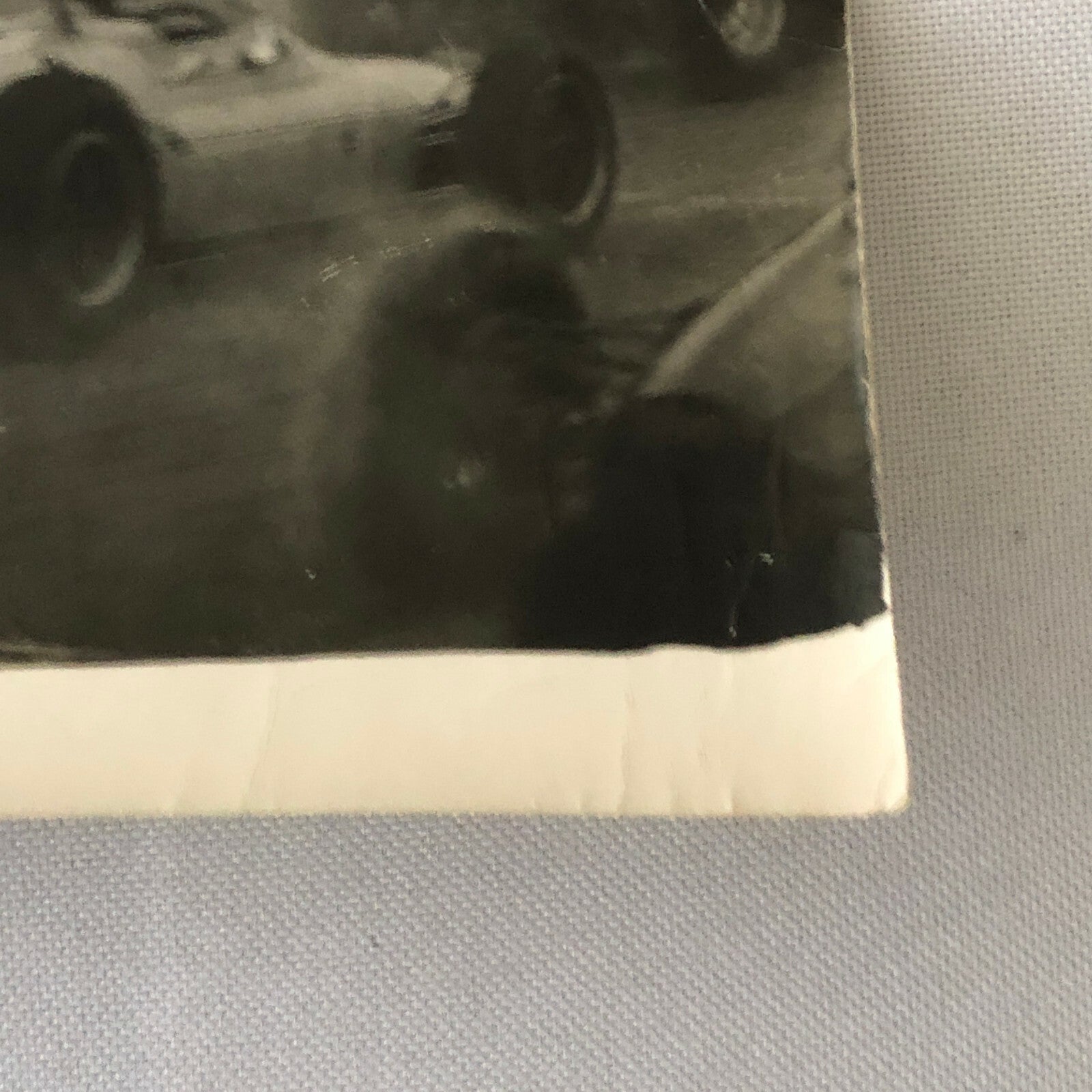 Vintage Racing Car Driver Photo Photograph Print 