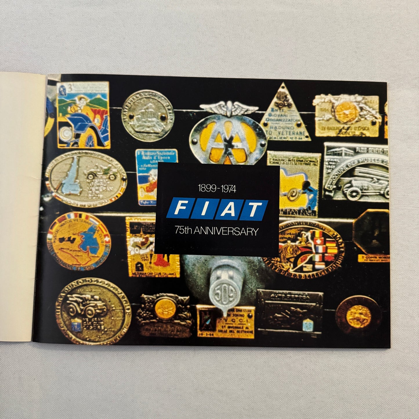 1974 Fiat Sports Car Sales Brochure Catalog 124 Sport Spider X1/9 X19 Sport L