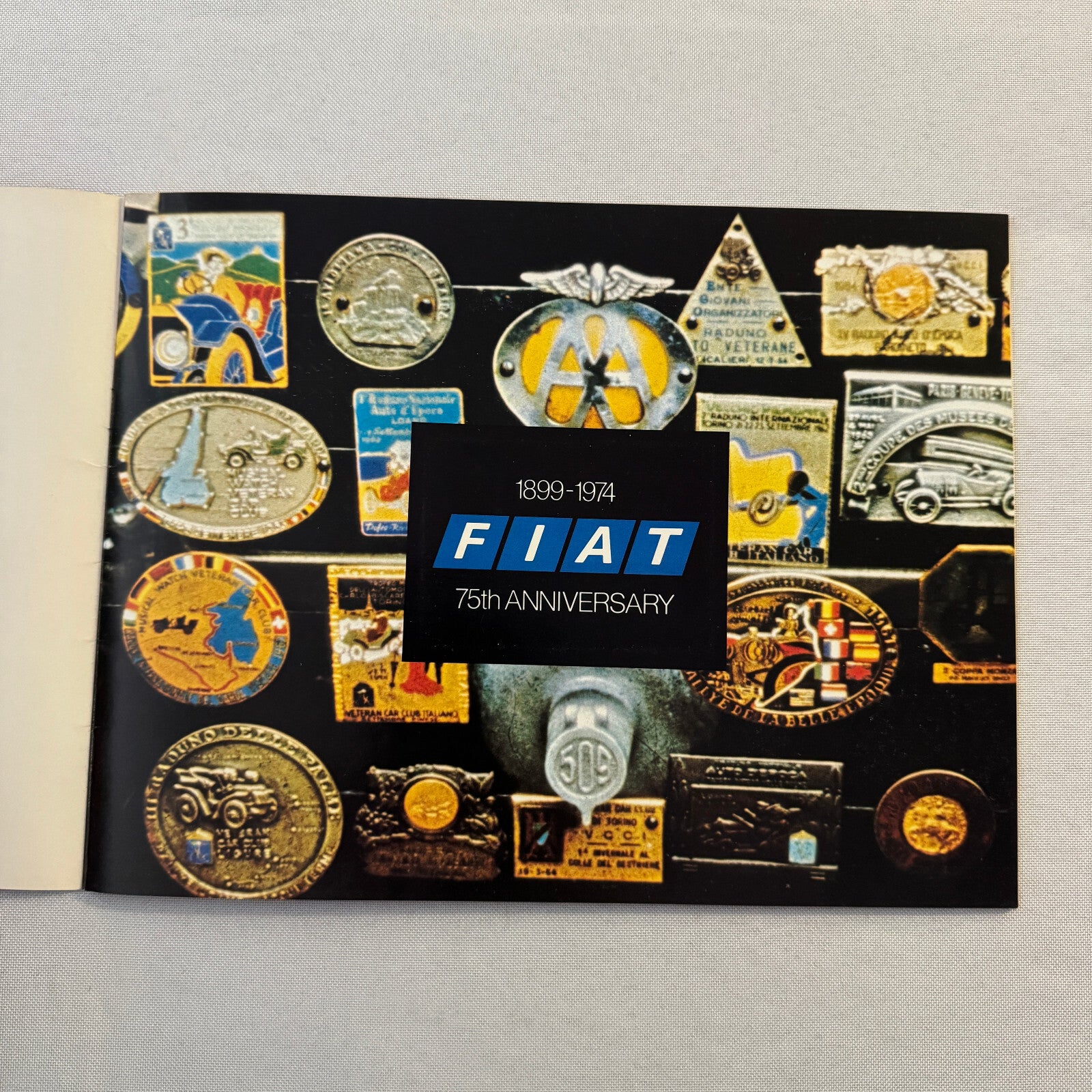 1974 Fiat Sports Car Sales Brochure Catalog 124 Sport Spider X1/9 X19 Sport L