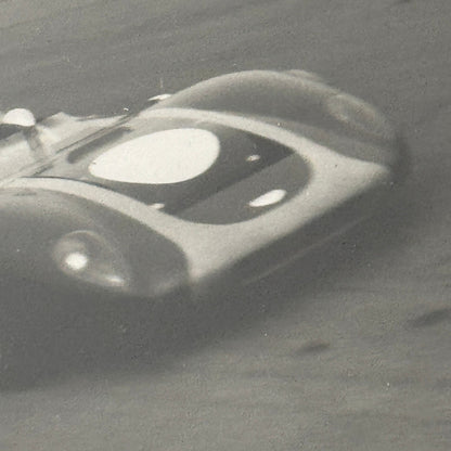Vintage Racing Car Photo Photograph Print Chevron Car Motorsport Race
