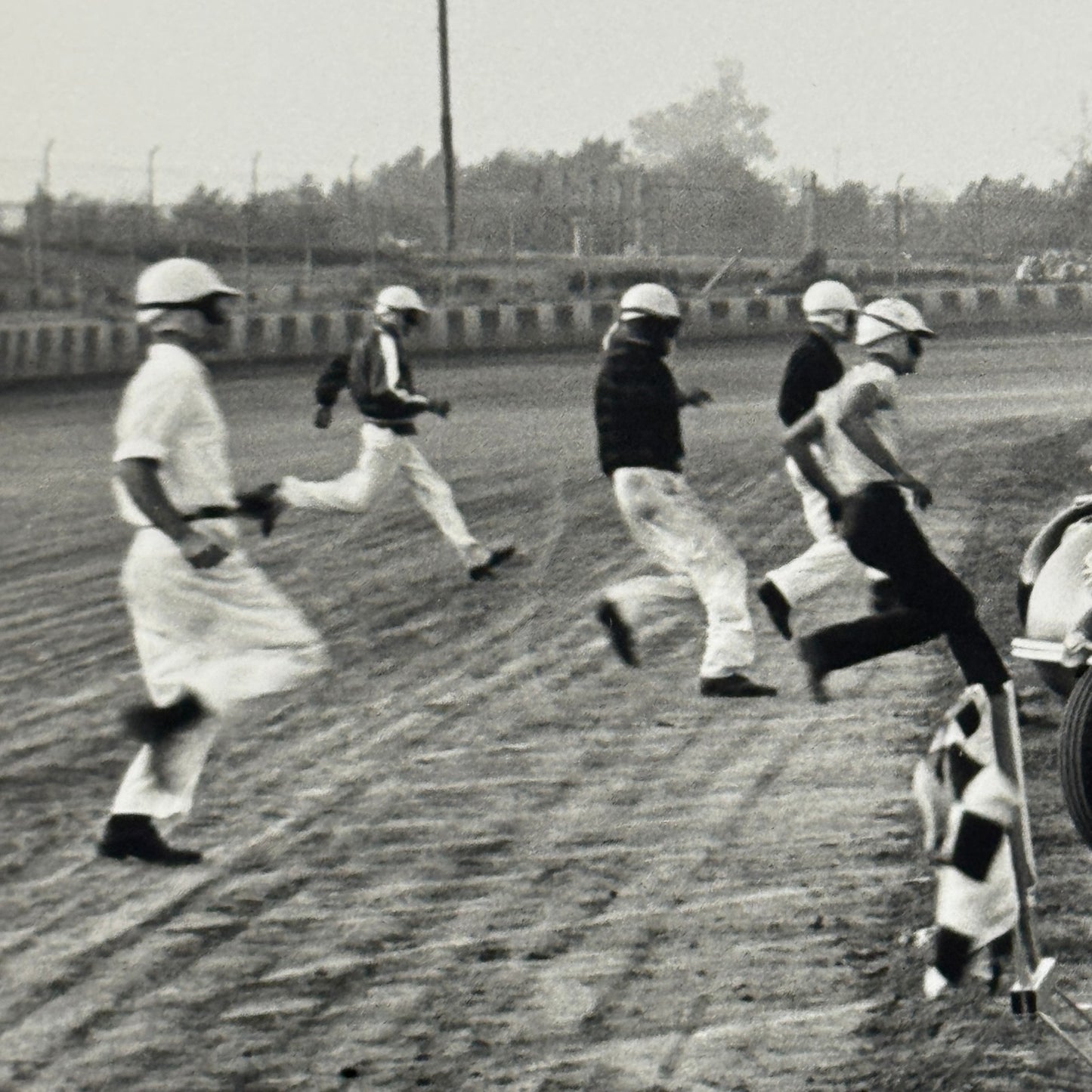 Vintage Racing Photo Photograph Allard Jaguar Car Drivers Modern Print