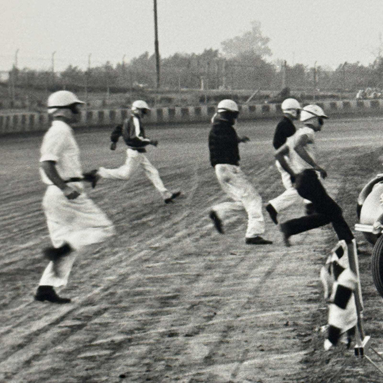 Vintage Racing Photo Photograph Allard Jaguar Car Drivers Modern Print
