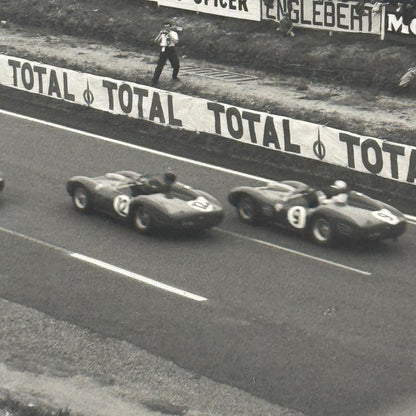 1960 LeMans Racing Photo Photograph Vintage Image Modern Print