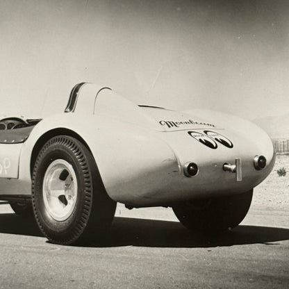 Vintage Dragster Drag Racing Photo Photograph Dean Moon Moonbeam Devin Car