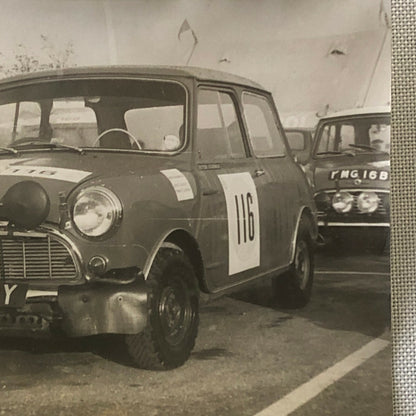 Vintage MINI Racing Car Photo Photograph Print 