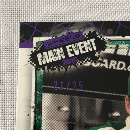 2010 Wheels Main Event Purple Parallel Nascar # 21/25 Dale Earnhardt Jr Racing