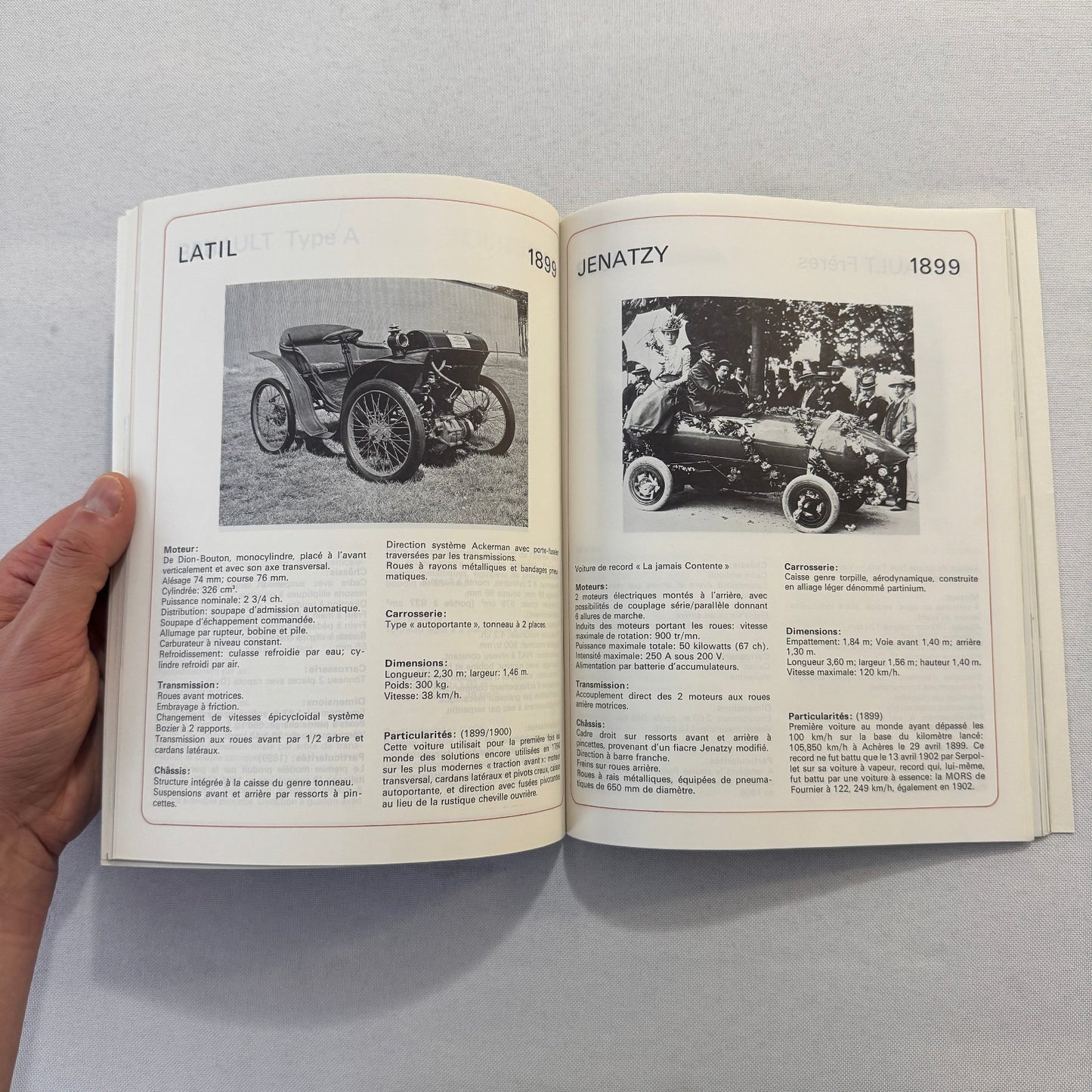 1974 Automobile Club de France 80th Anniversary Press KIt Brochure Bugatti +