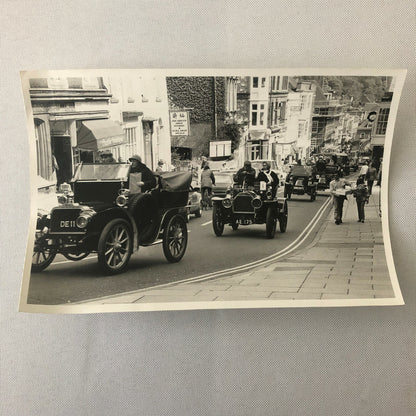 Vintage Press Photo Antique Car Rally Rallye Run Photograph Print Veteran Car 