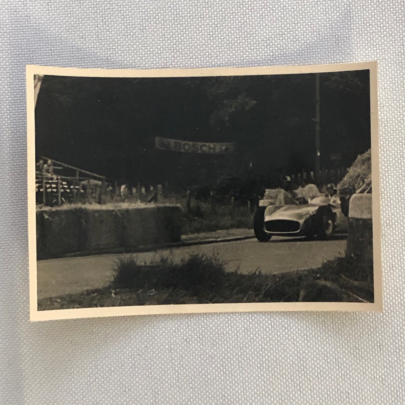 Vintage Racing Photo Photograph Print Mercedes Benz Grand Prix Car ?