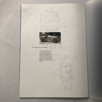 Bugatti Chiron EB 18/3 Concept Car Sales Brochure Catalog