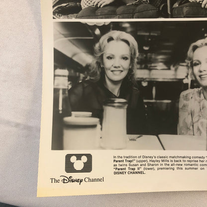 Walt Disney Channel The Parent Trap 1986 Press Photo Photograph Movie Film