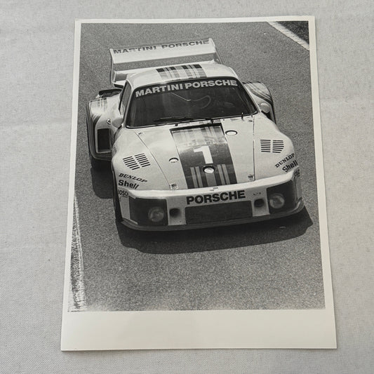 Porsche 935 Martini Racing Car Vintage Photo Photograph Print