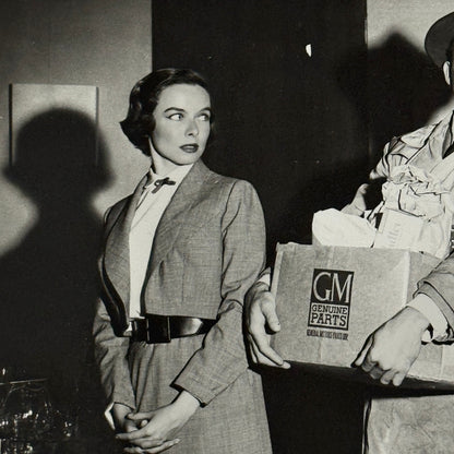 Vintage Theater Still Photo Photograph The Moon is Blue 1952 Actor Actress