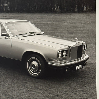 Rolls Royce Camargue Car Factory Press Photo Photograph Print 1980