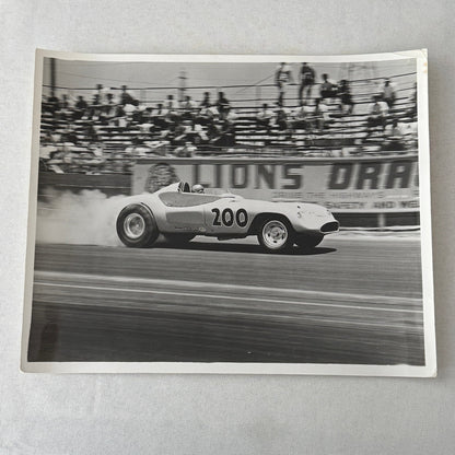 Vintage Dragster Drag Racing Photo Photograph Dean Moon Moonbeam Devin Car