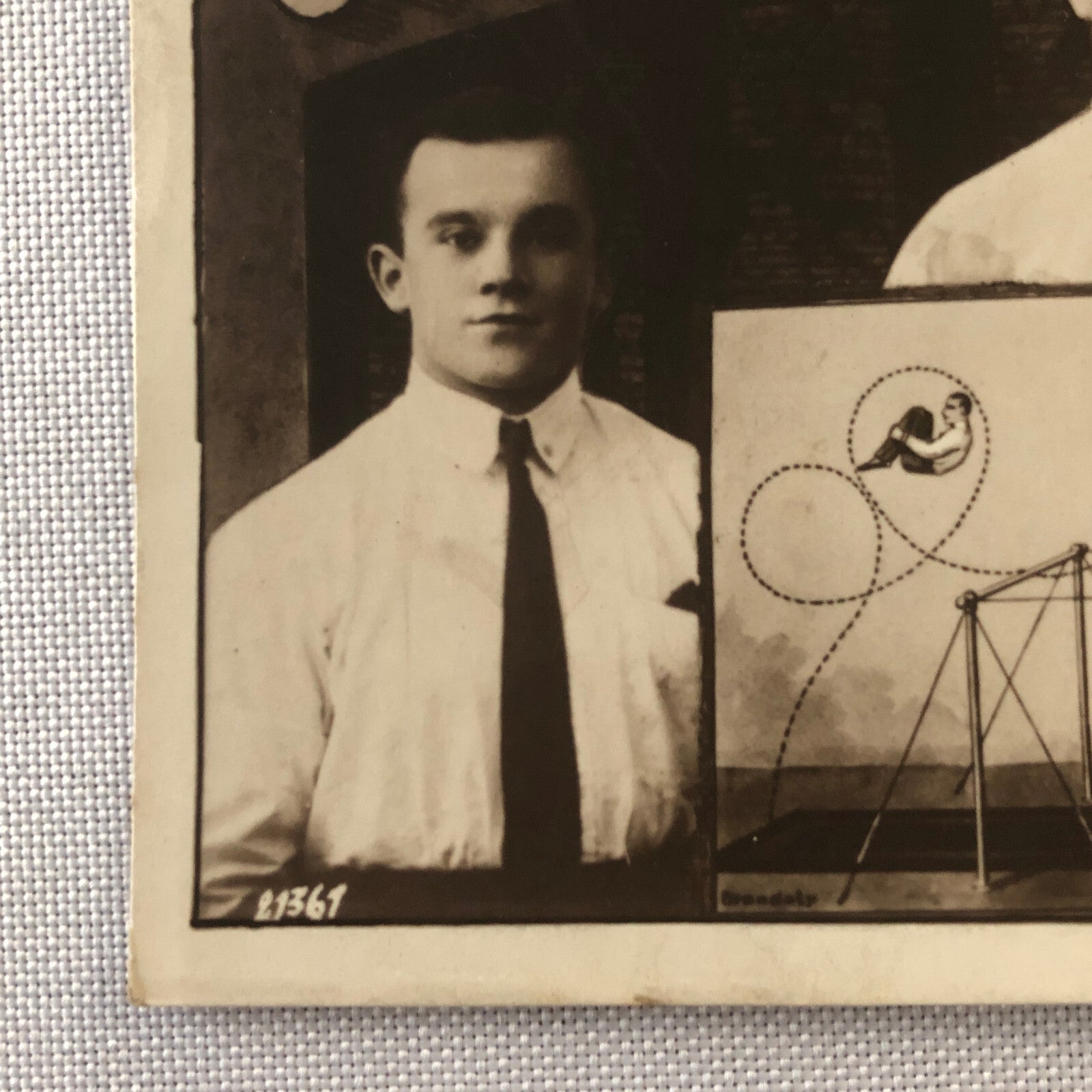 Circus Acrobat Performer Act Postcard Post Card Vintage 3 Barlay Brothers