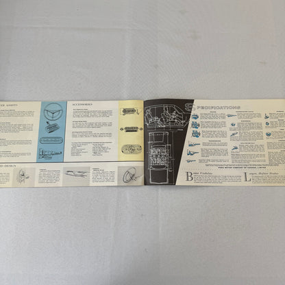 1960 Ford Car Sales Brochure Canadian Galaxie Fairlane Starliner Sunliner