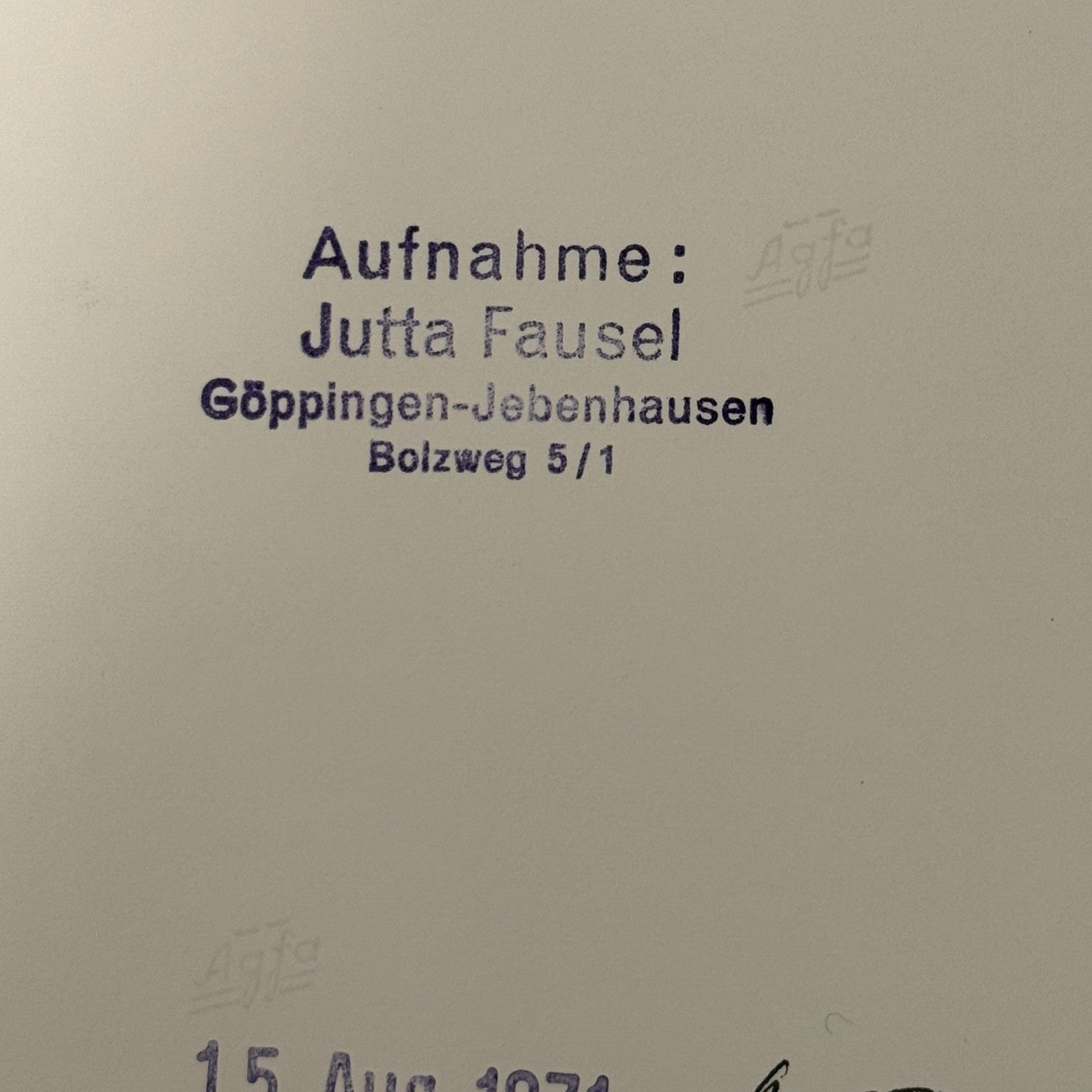 Vintage Racing Photo 1971 Austrian Grand Prix Jackie Stewart Teddy Meier