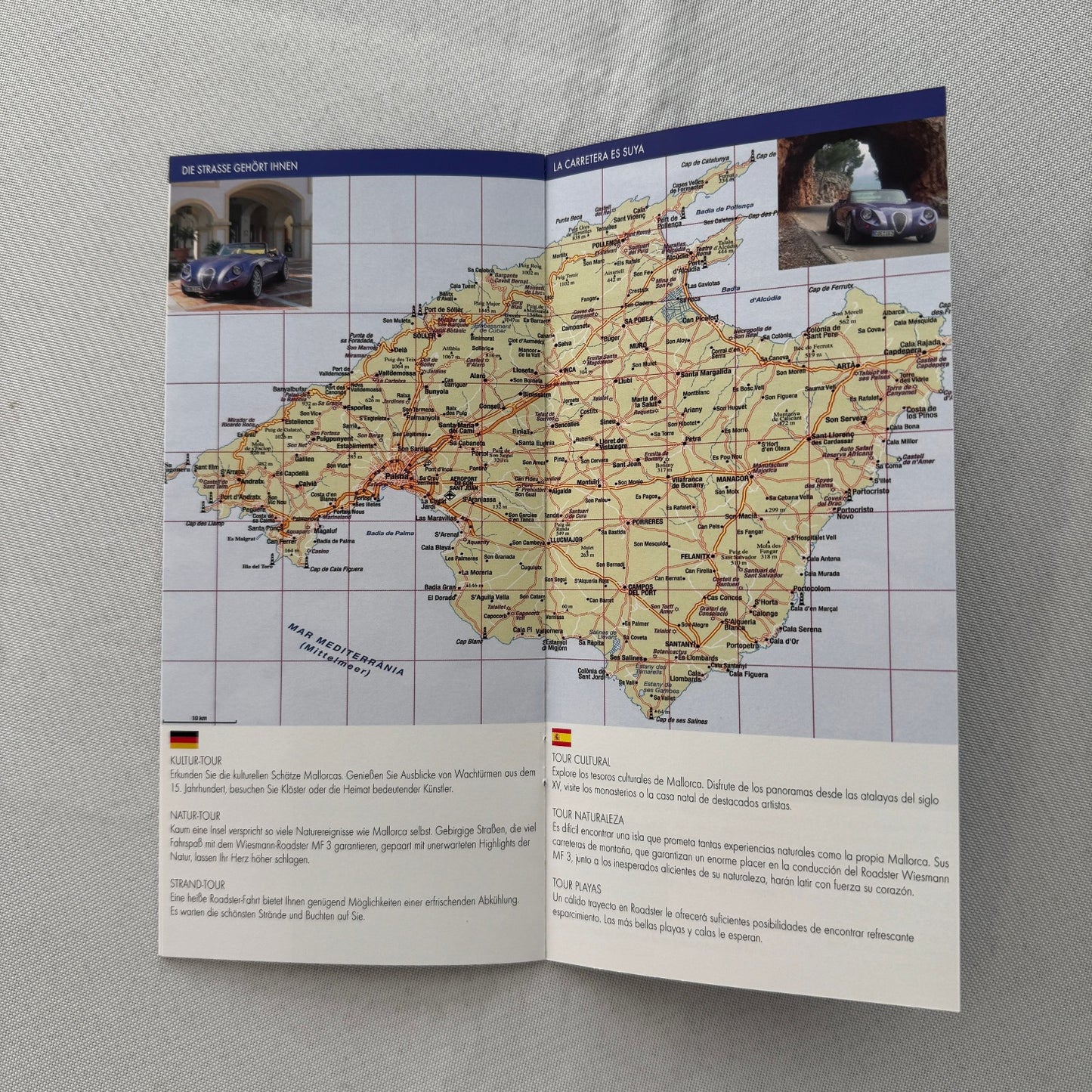 Wiesmann Car Sales Brochure Catalog Lot Wiesmann Roadster German Text