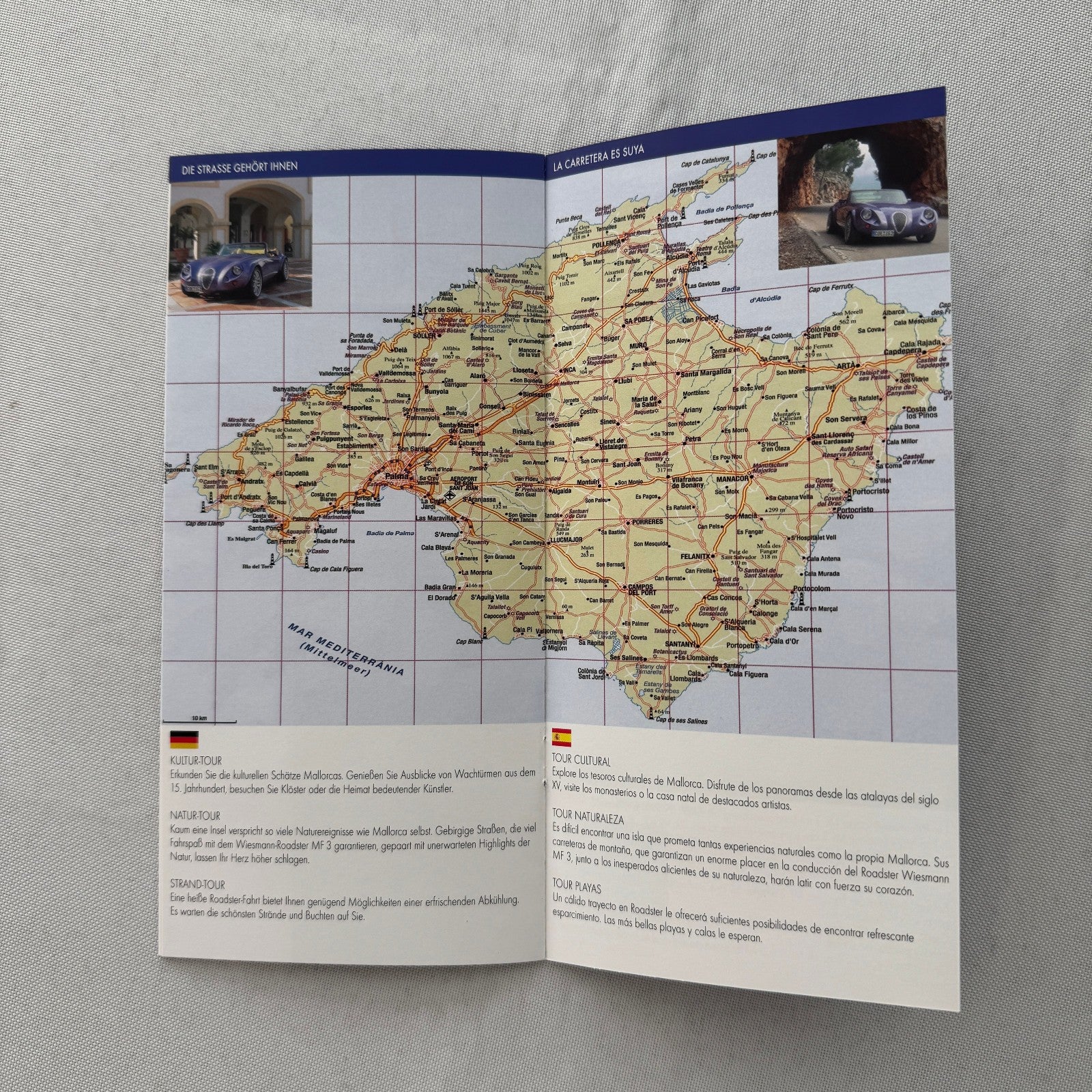 Wiesmann Car Sales Brochure Catalog Lot Wiesmann Roadster German Text