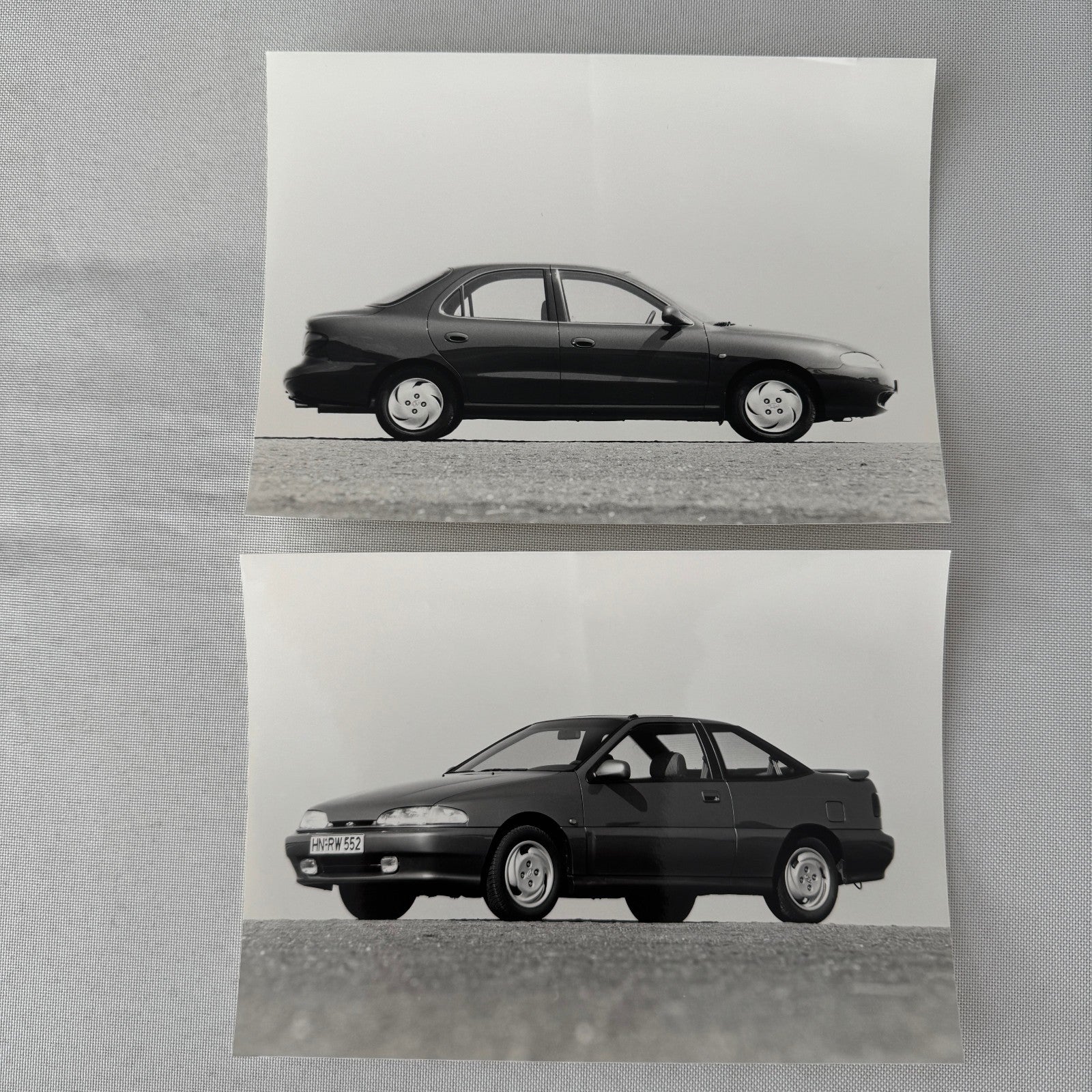 1996 Hyundai Car Press Kit S-Coupe S Coupe Sonata Lantra Accent H100 GERMAN
