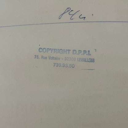 1980 Rallye Monte Carlo Press Photo Photograph DPPI Fiat 131 Abarth Car