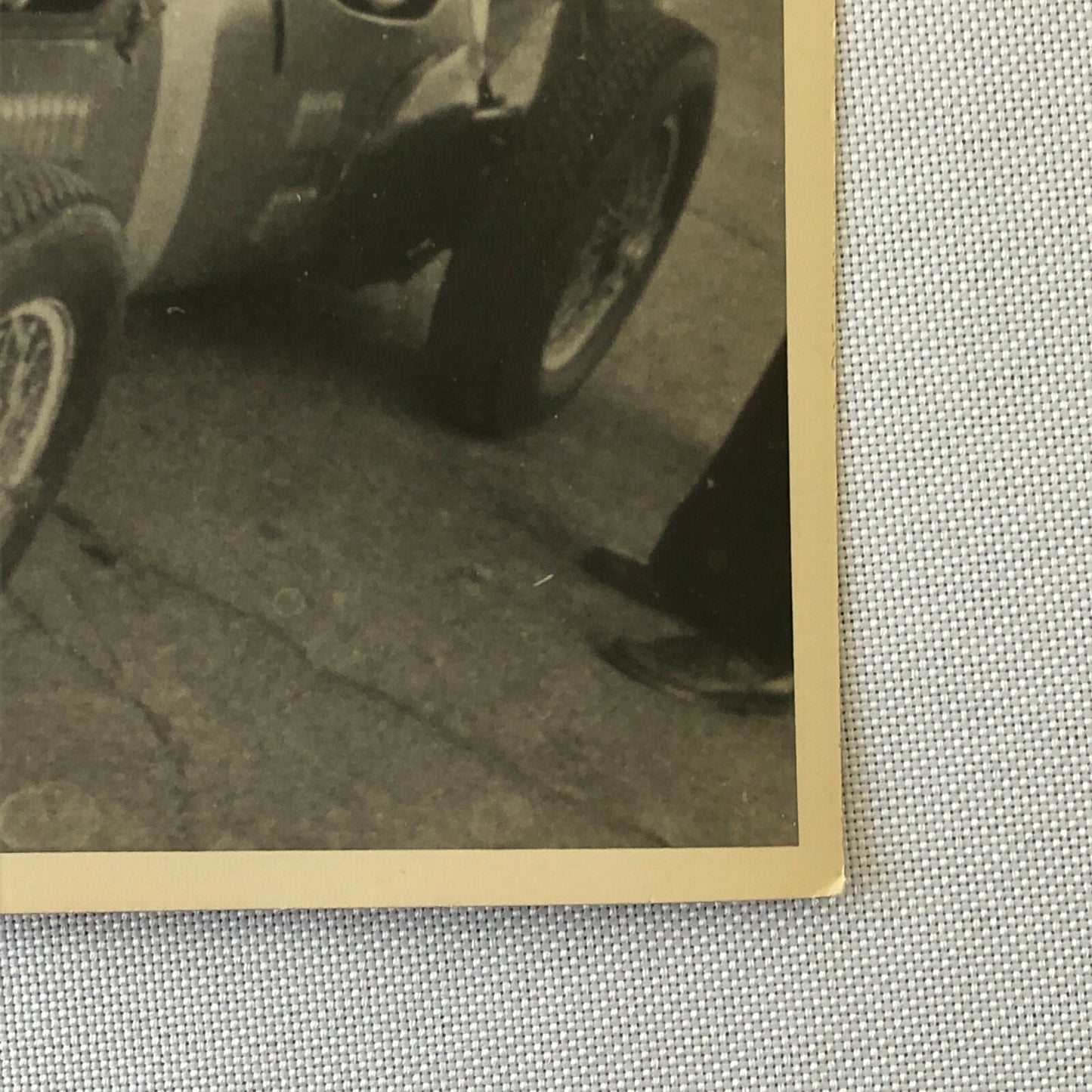 Vintage Racing Photo Photograph - 1952 Italian Grand Prix Driver in Car