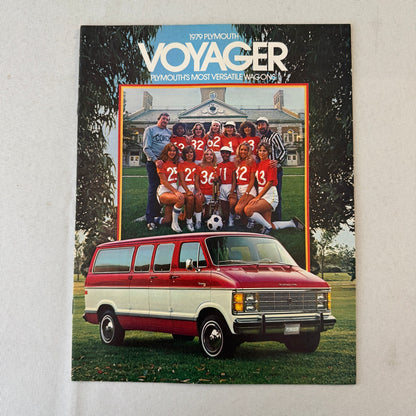 1979 Plymouth Voyager Van Wagon Sales Brochure Catalog