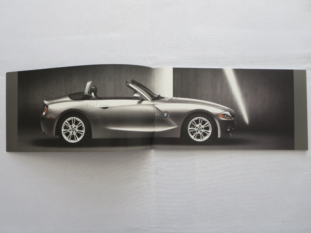 2002 BMW Z4 Sales Brochure Catalog Advertising Z4 2.5i Z4 3.0i