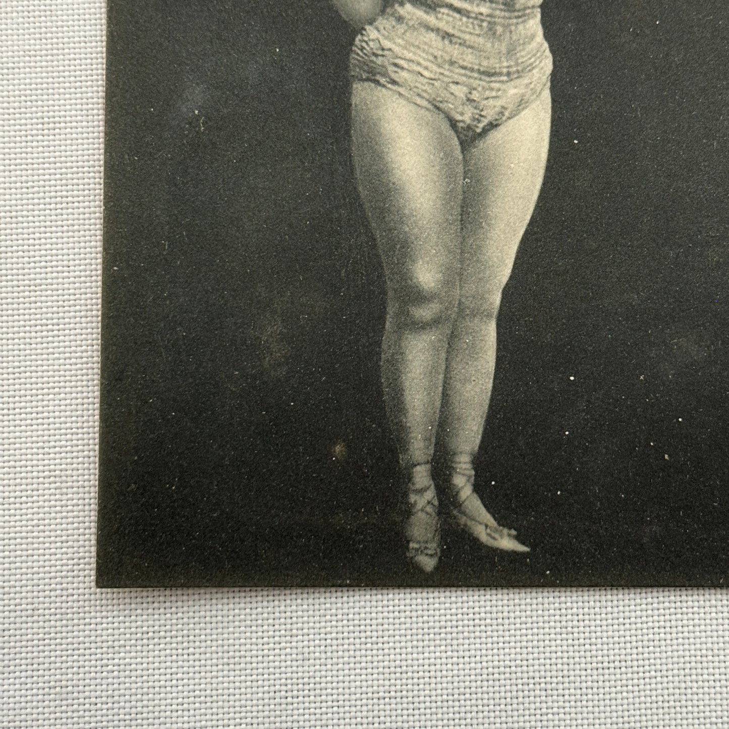 Vintage Circus Performer Advertising Card Image German European