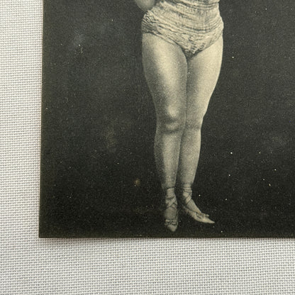 Vintage Circus Performer Advertising Card Image German European