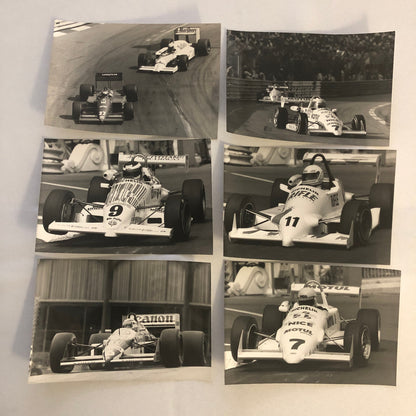 1987 Monaco Grand Prix Formula One Racing Photo Lot of 20 F1 Car Driver