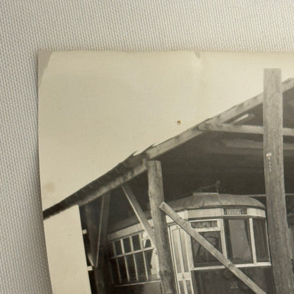 Vintage Train Trolley Photo Branford Electric Railway Trolley Museum Connecticut