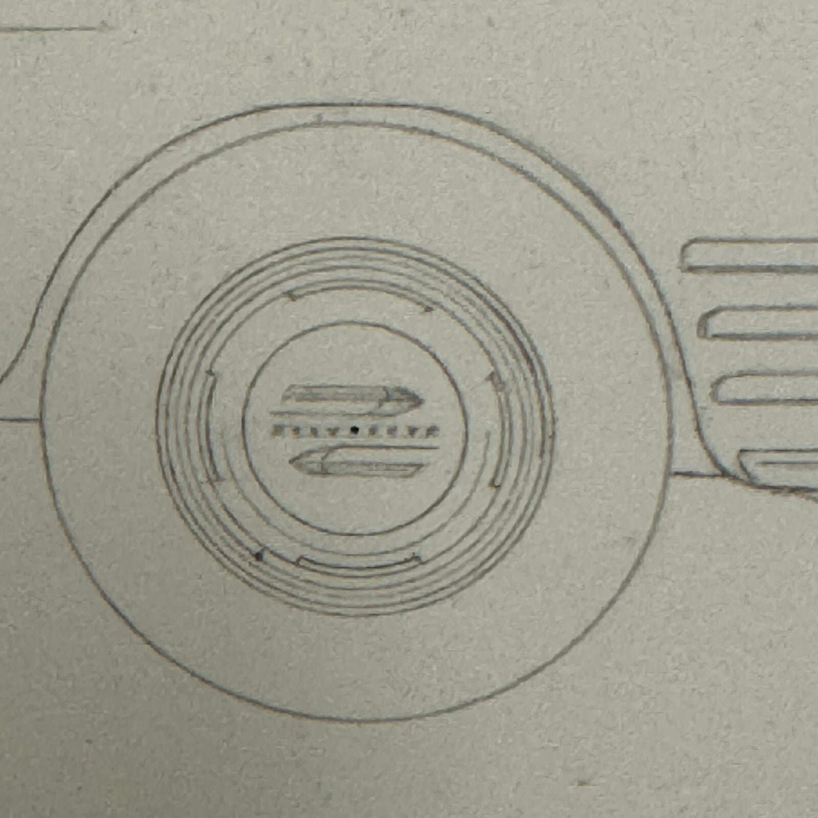 1942 Chevrolet Fleetline Aerosedan Illustration Art Drawing Hand Drawn