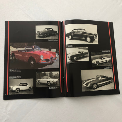 Alfa Romeo Pininfarina History Brochure Book 6C Spider Cabriolet Coupe Prototype