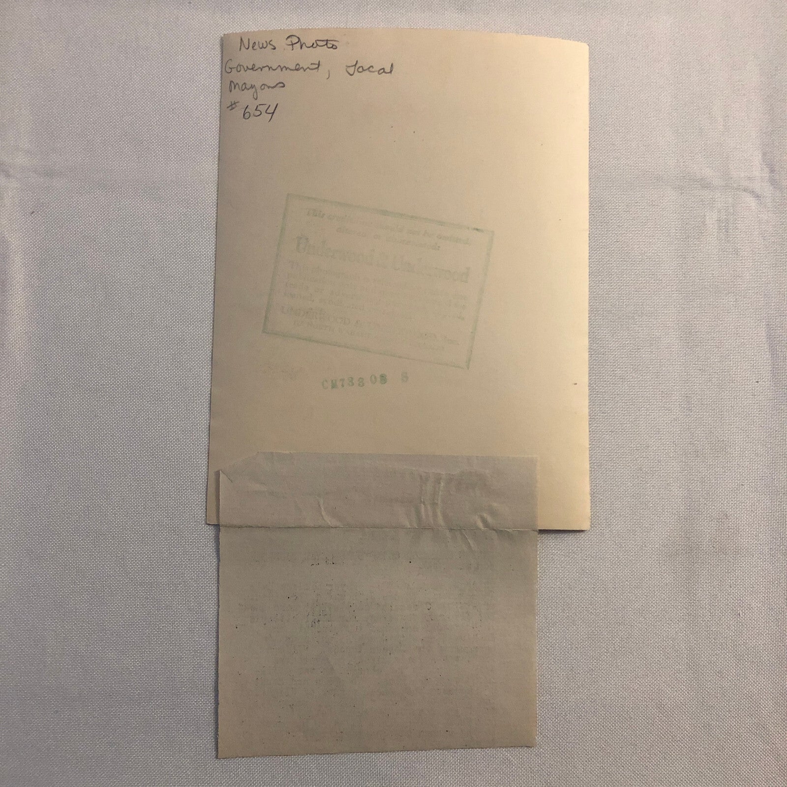 Press Photo Photograph Charles Deneen Capaign Sues for Defamation Chicago