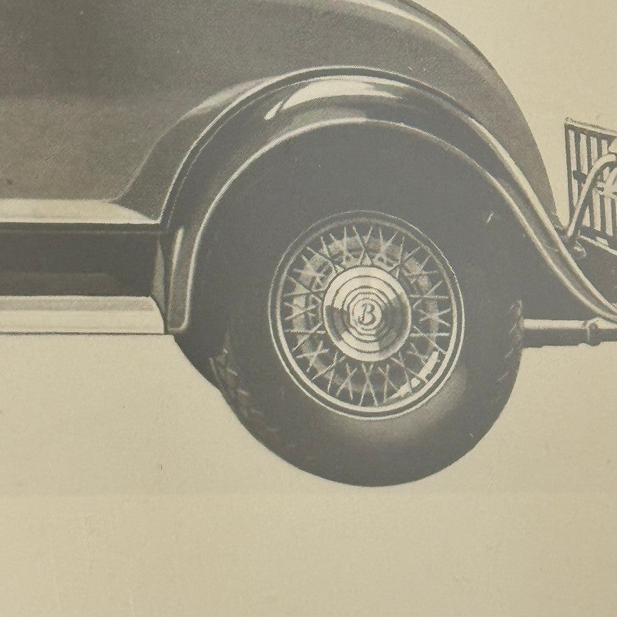 Vintage 1931 Buick Sport Roadster Photo Photograph Modern Print