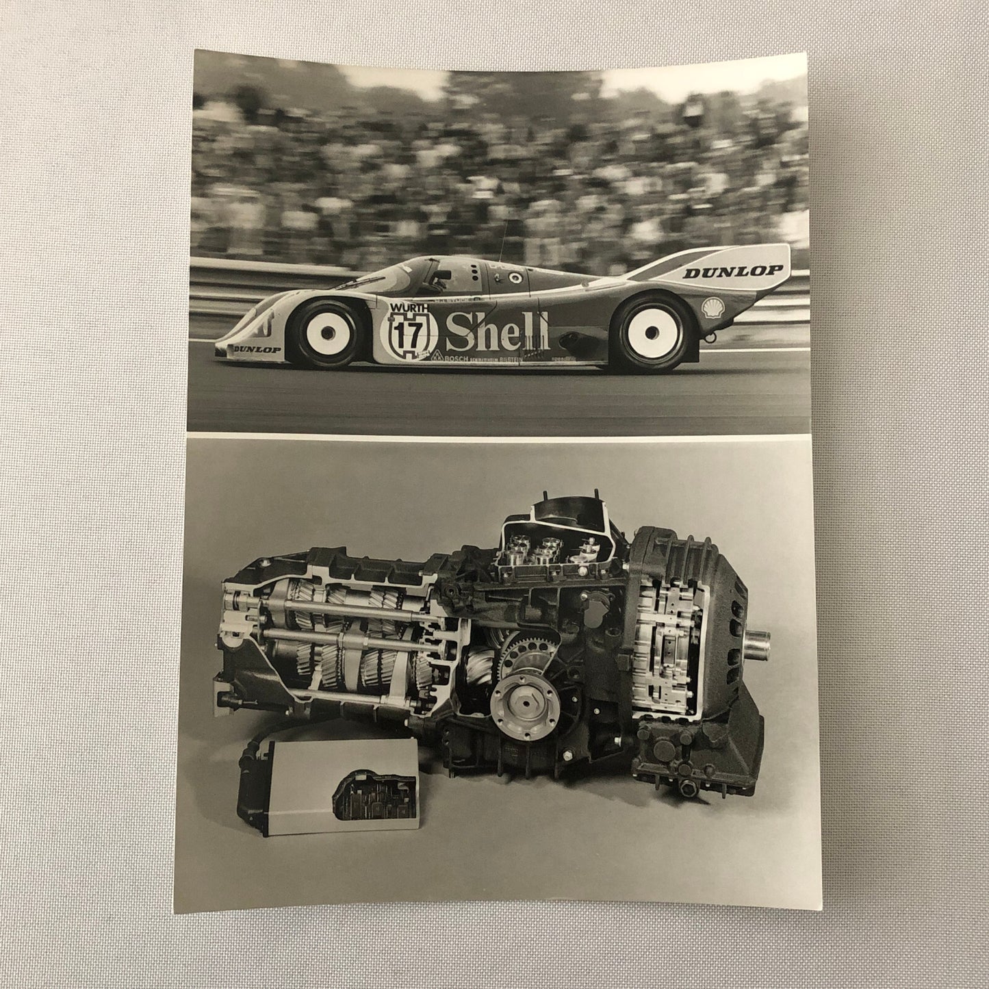 Porsche 962 C Racing Car Photo Photograph Print Porsche 962C