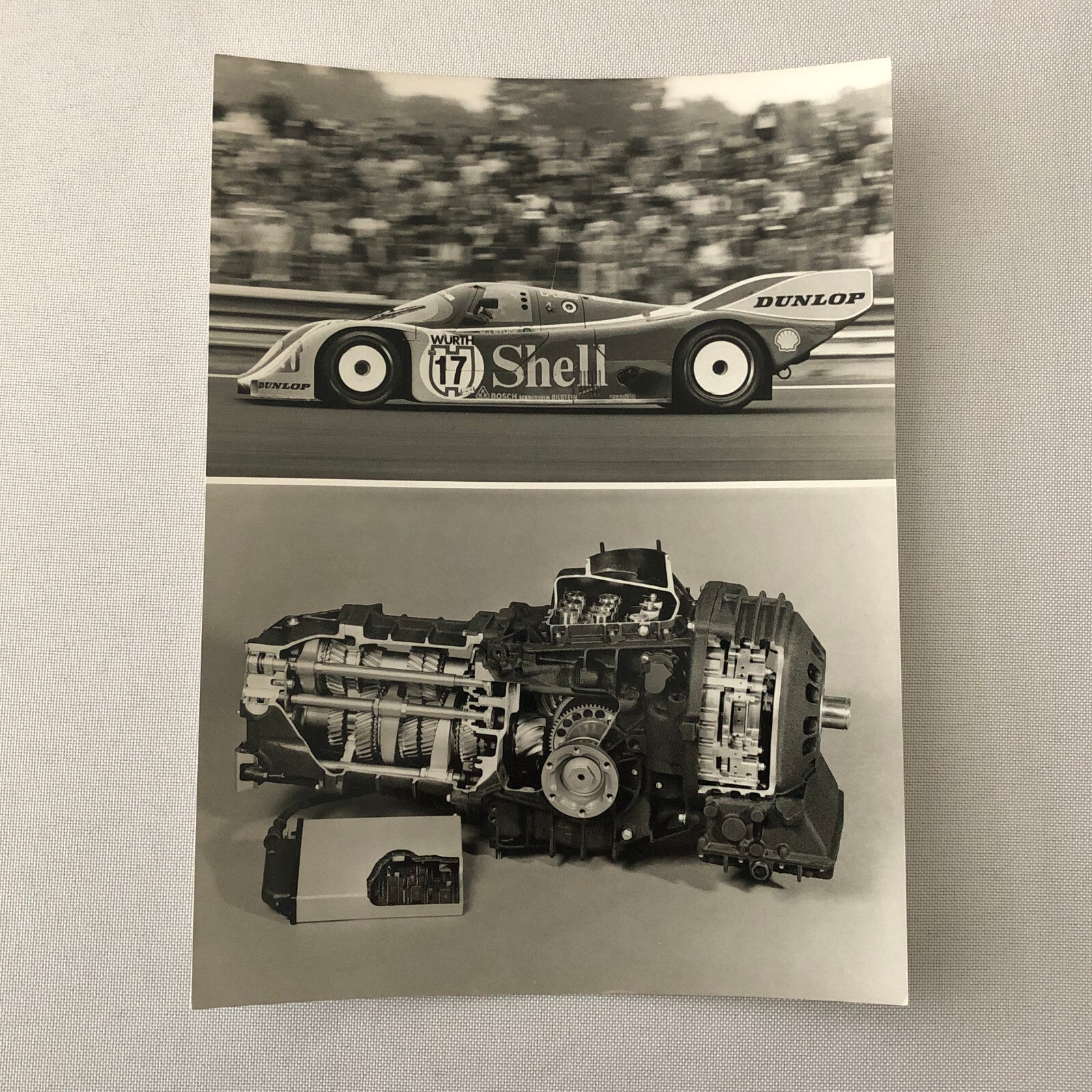 Porsche 962 C Racing Car Photo Photograph Print Porsche 962C