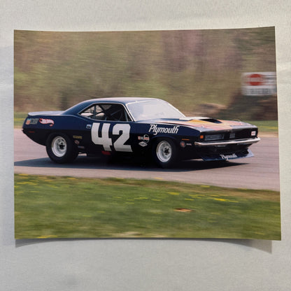 Plymouth Cuda Racing Photo Photograph Muscle Car 1970 Lime Rock Modern Print