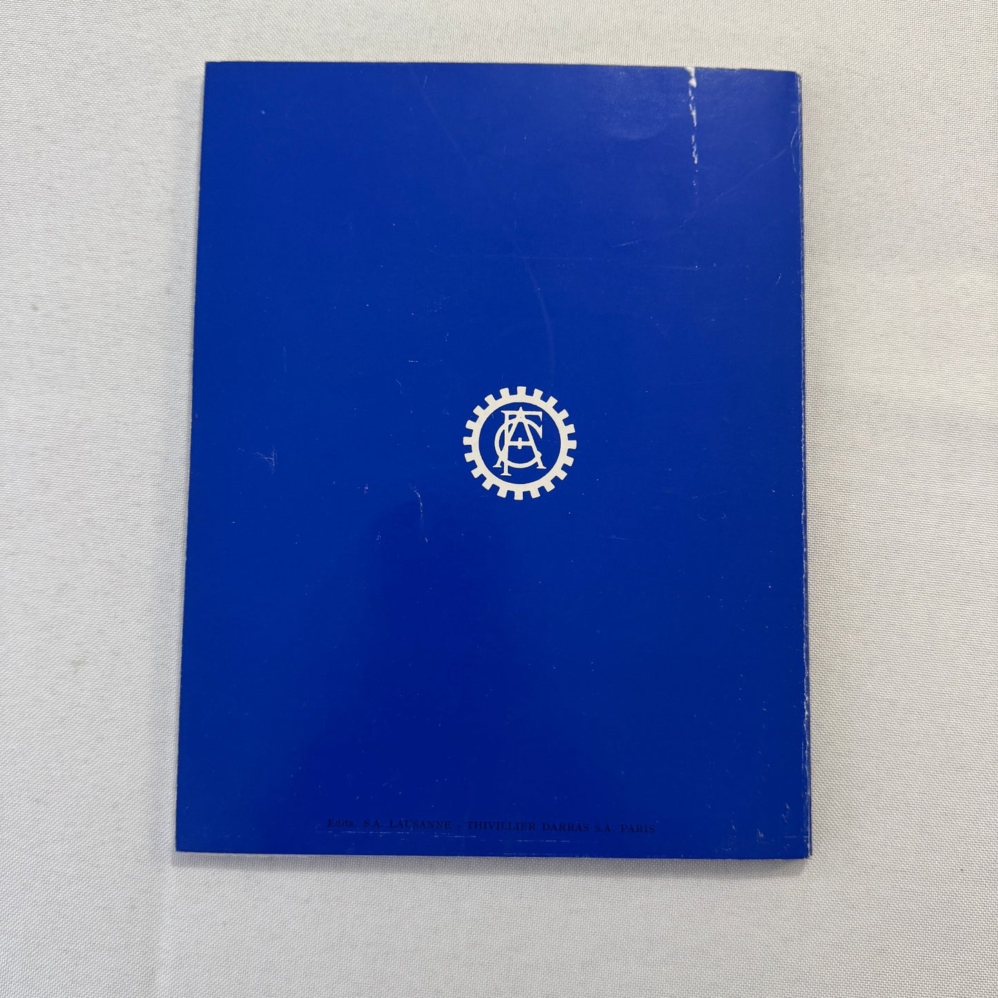 1974 Automobile Club de France 80th Anniversary Press KIt Brochure Bugatti +