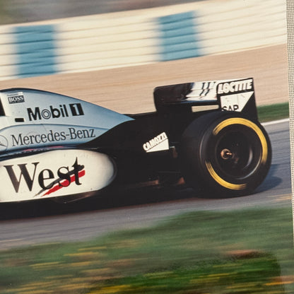 Mika Hakkinen Marlboro McLaren Mercedes Racing Driver Photo Photograph 1997